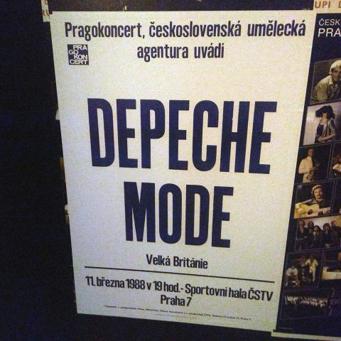 Pomôžte k vzniku a vydaniu knihy o pražskom koncerte Depeche Mode 1988